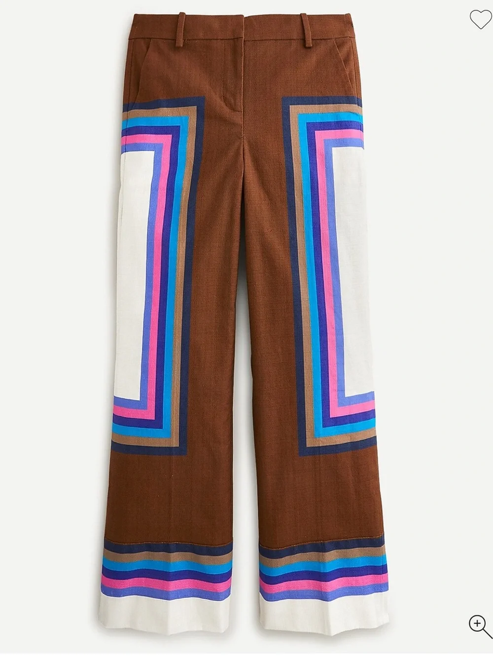 JCREW Collection High-rise Peyton Pant In Ratti® Frame Print
